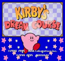 Image n° 4 - screenshots  : Kirby's Dream Course